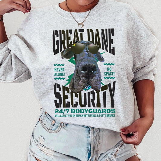 Joe Great Dane Security Sweatshirt