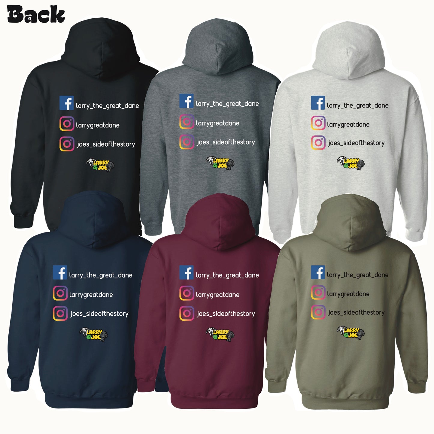 Larry & Joe Logo Hoodie