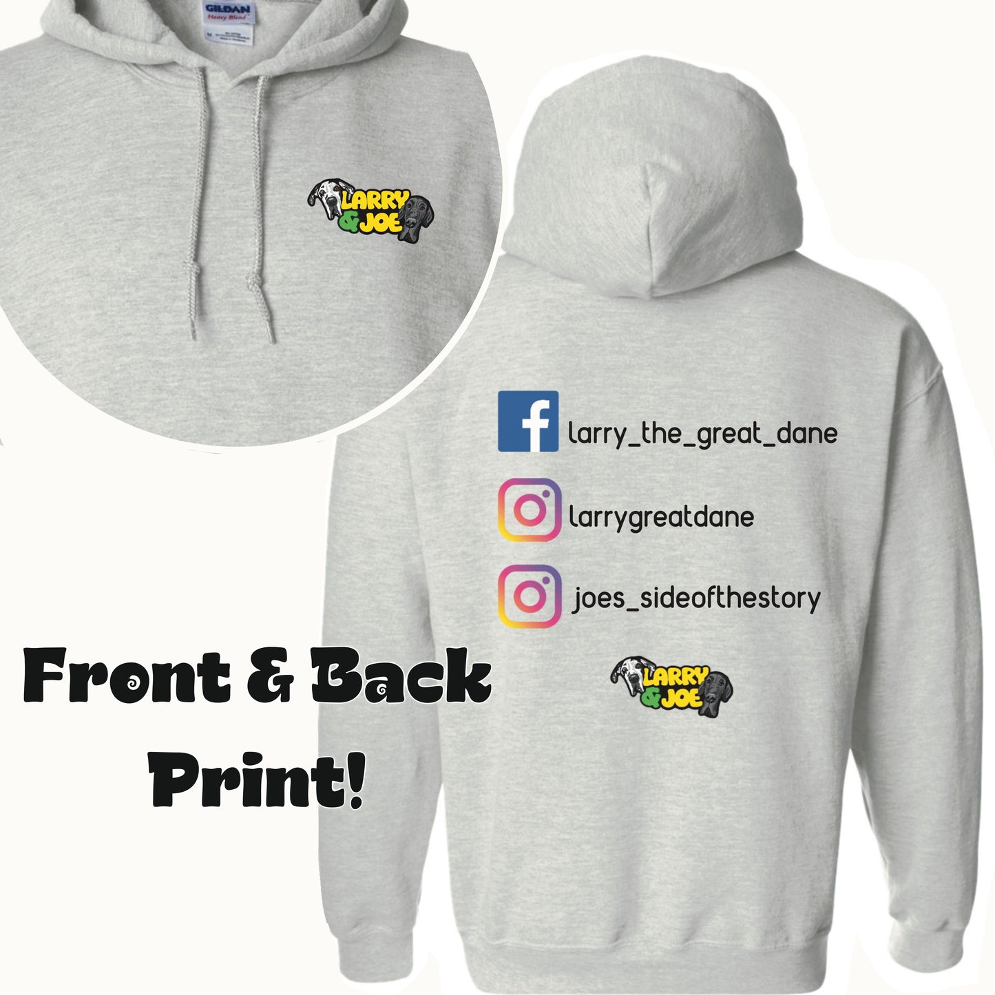 Larry & Joe Logo Hoodie