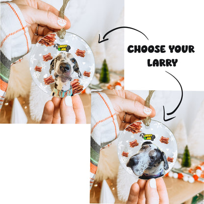 Larry Bacon Christmas Ornament