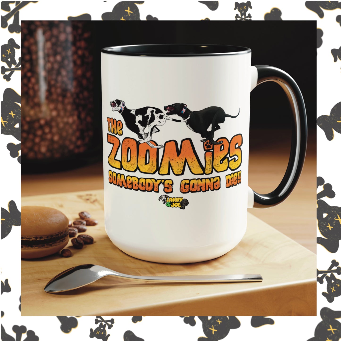 Zoomies Large 15oz Ceramic Mug