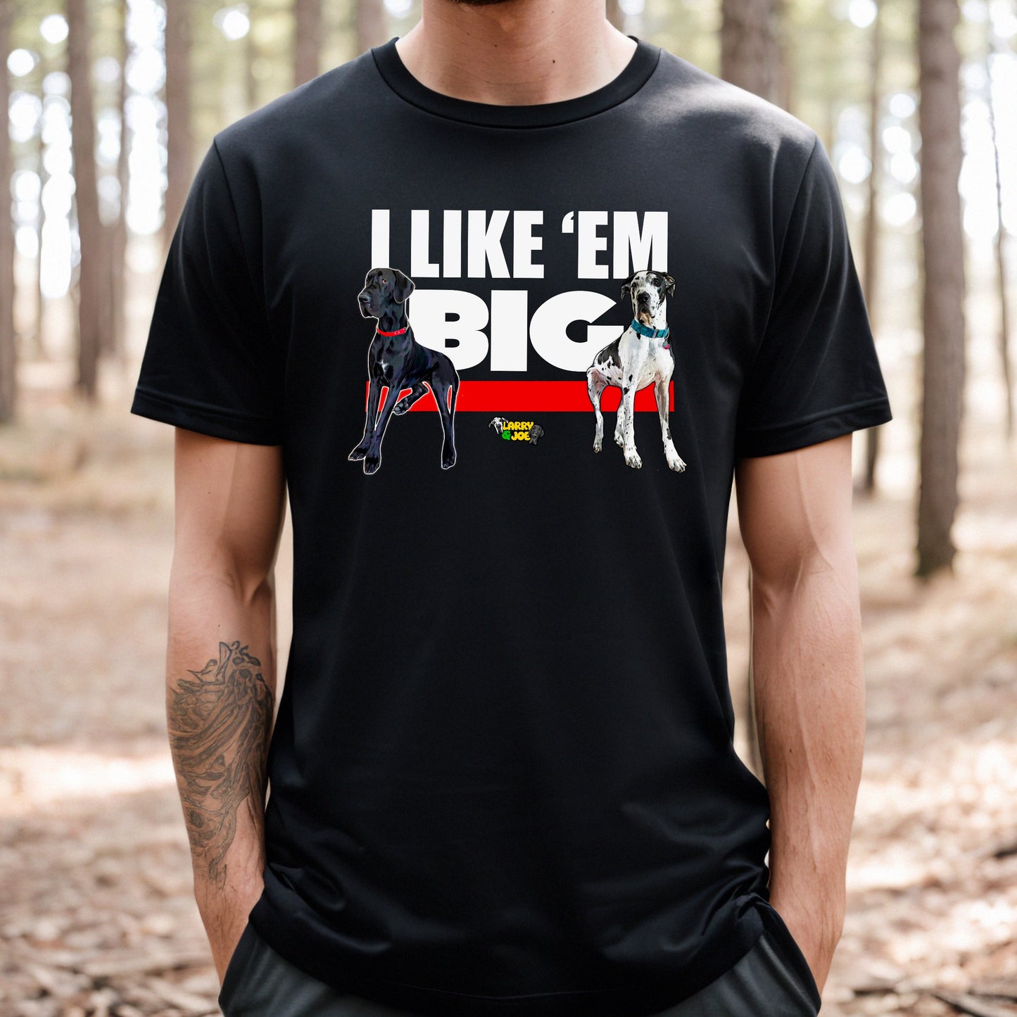 I Like e’m Big Larry & Joe T-Shirt